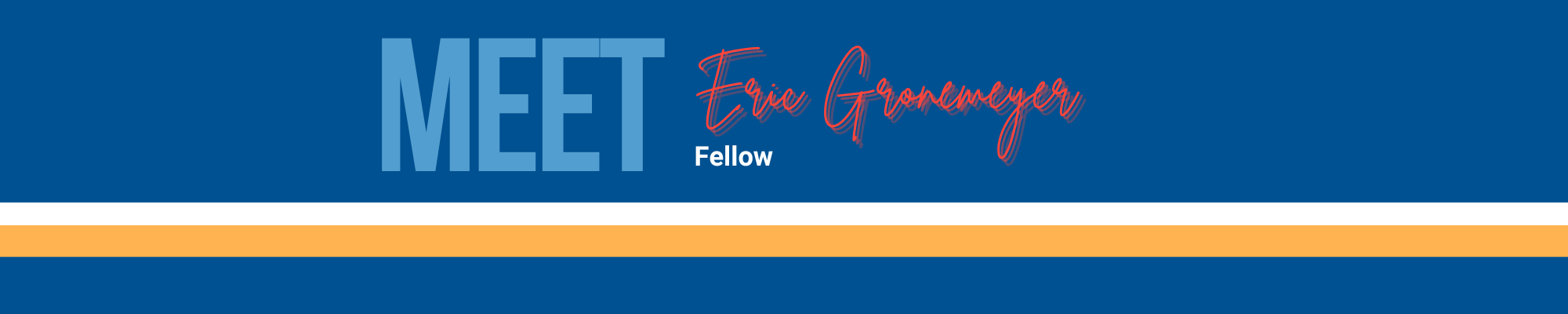 Eric Gronemeyer: Fellow